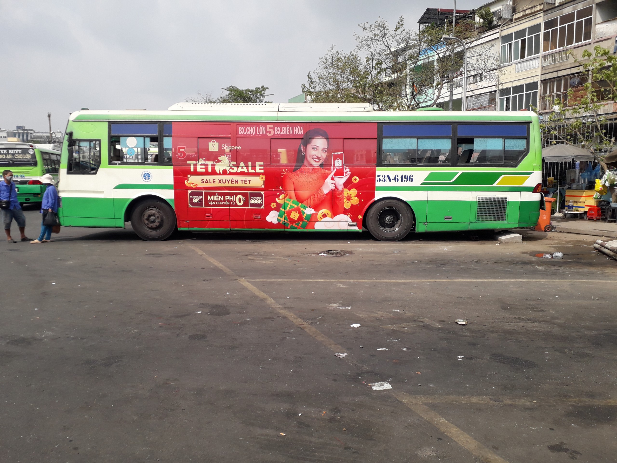Quảng cáo xe bus tuyến 05 - Xe bus Hồ Chí Minh