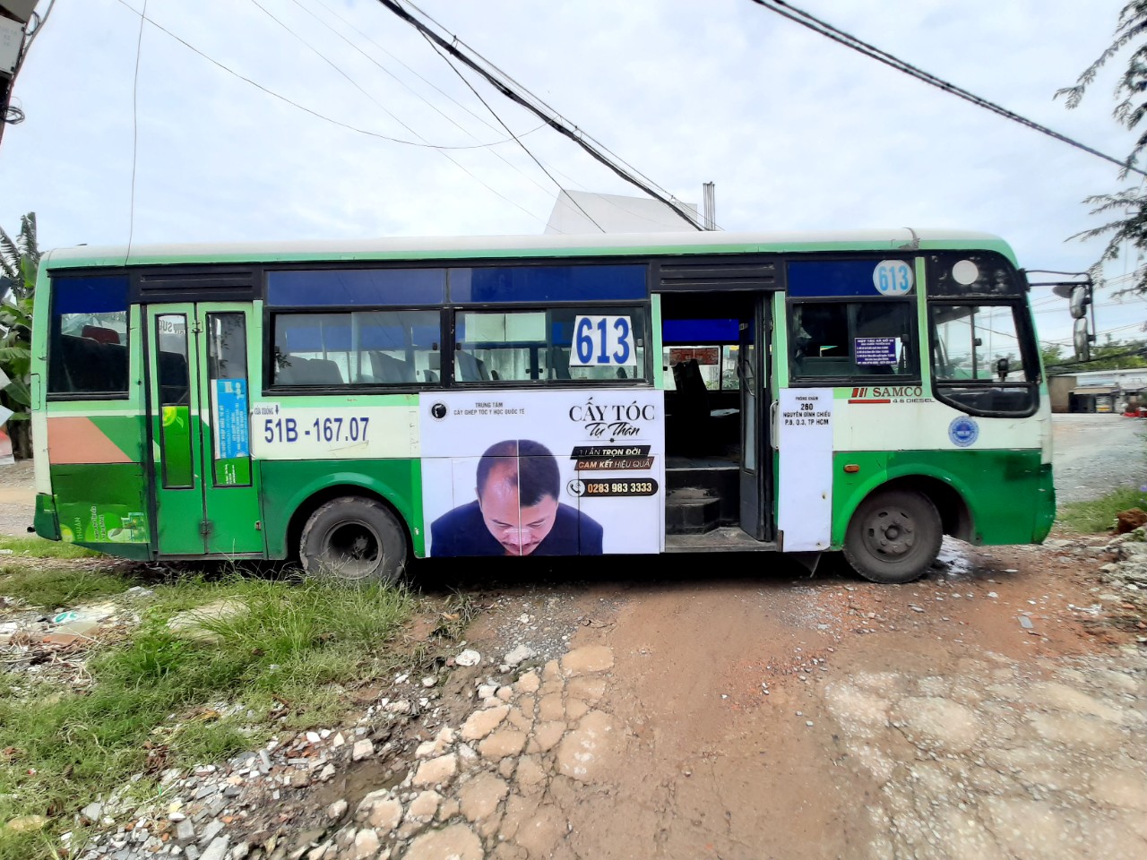 Quảng cáo xe bus tuyến 613 - Xe bus Hồ Chí Minh