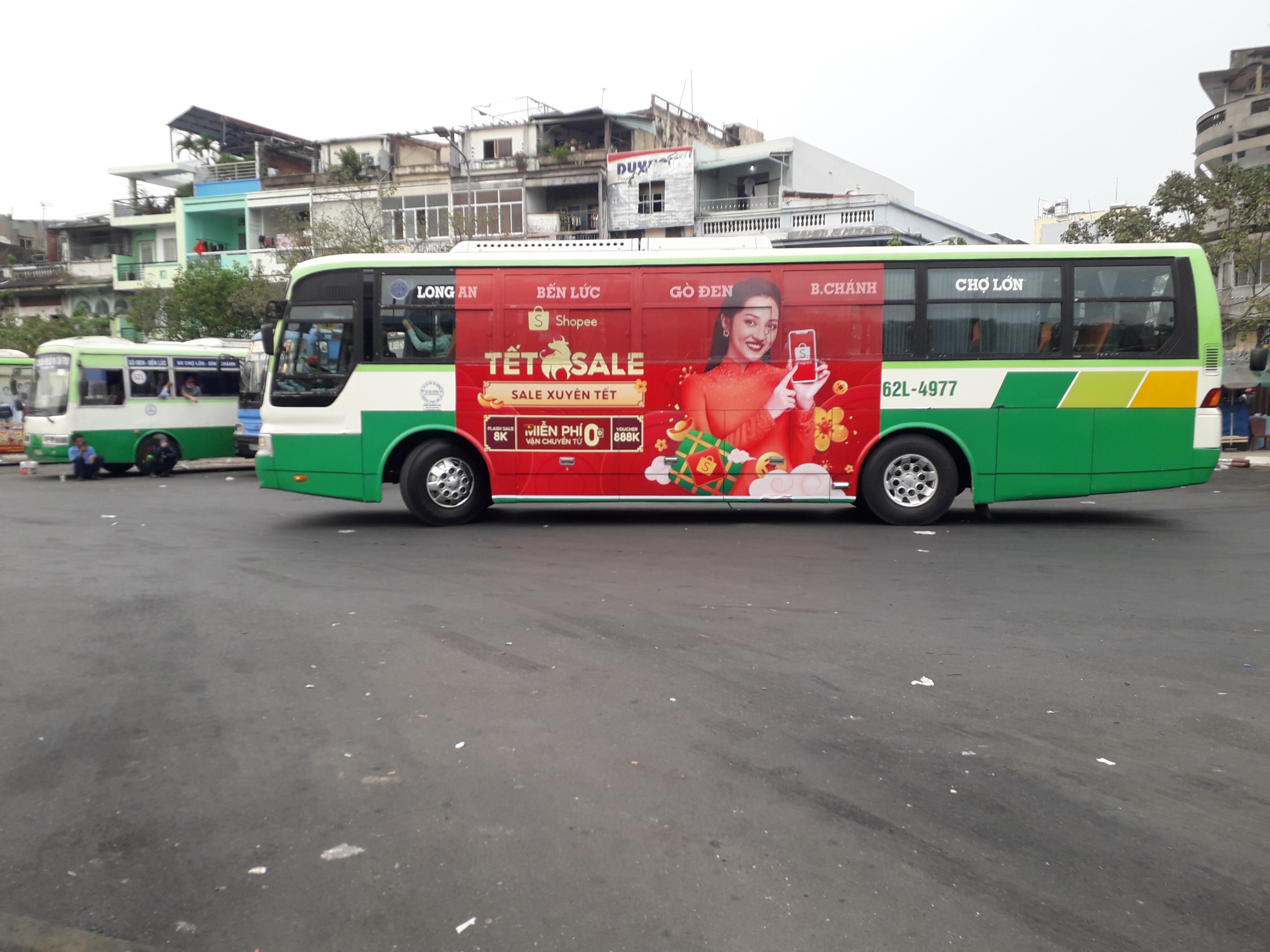 Quảng cáo xe bus tuyến 628 - Xe bus Hồ Chí Minh