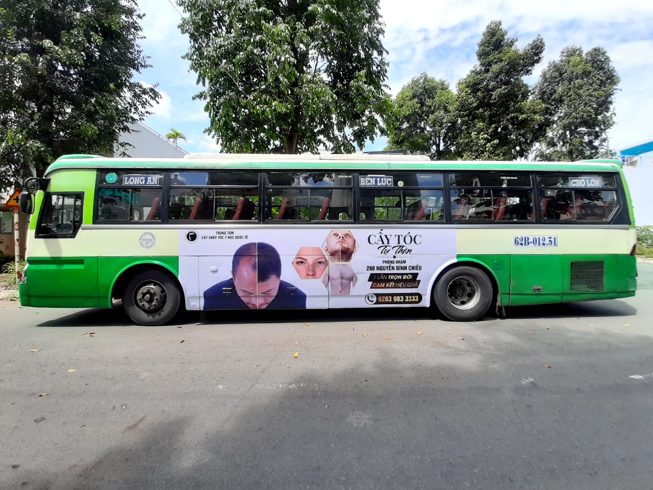 Quảng cáo xe bus tuyến 618  - Xe bus Hồ Chí Minh