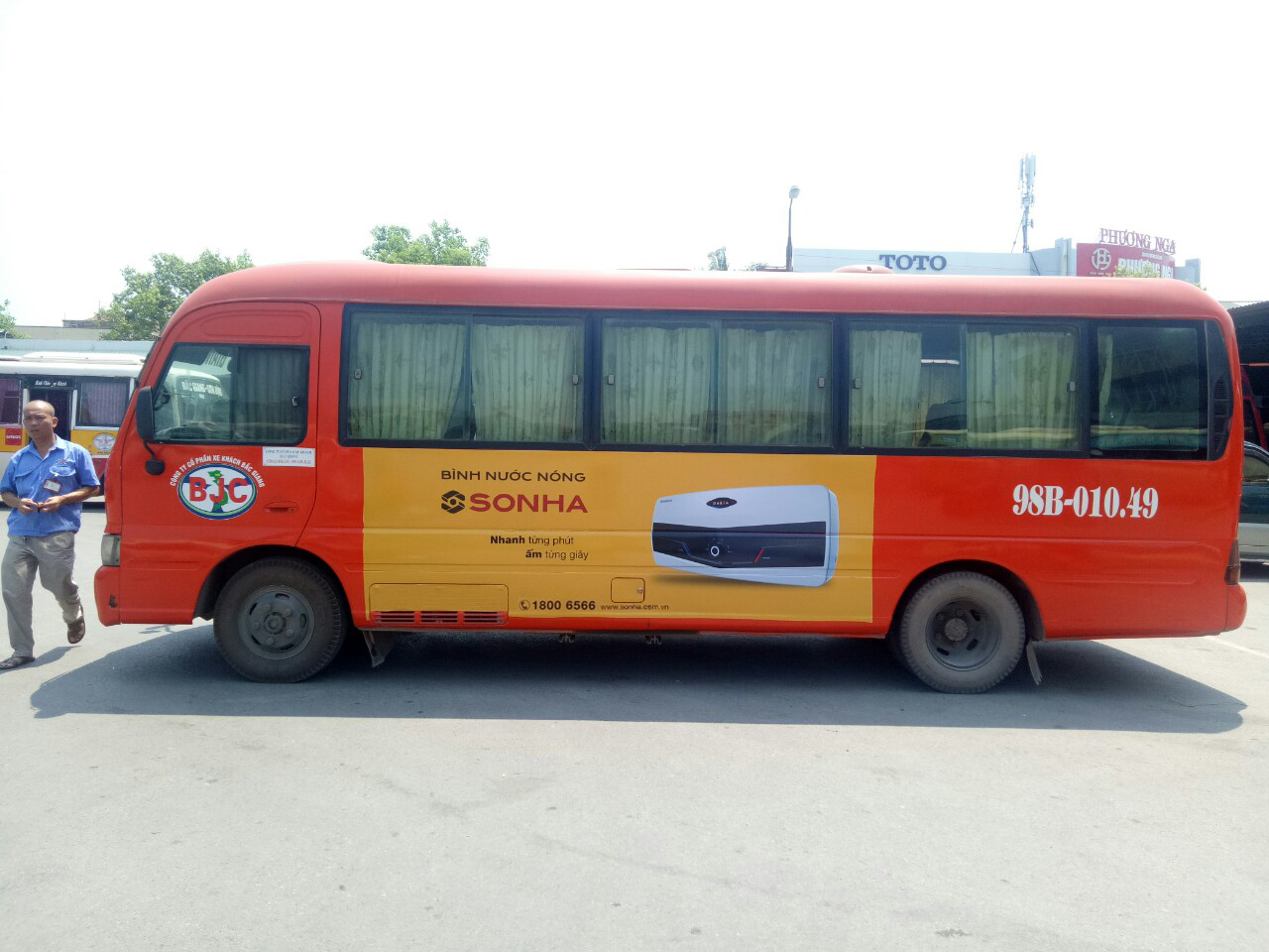Quảng cáo xe bus Bắc Giang
