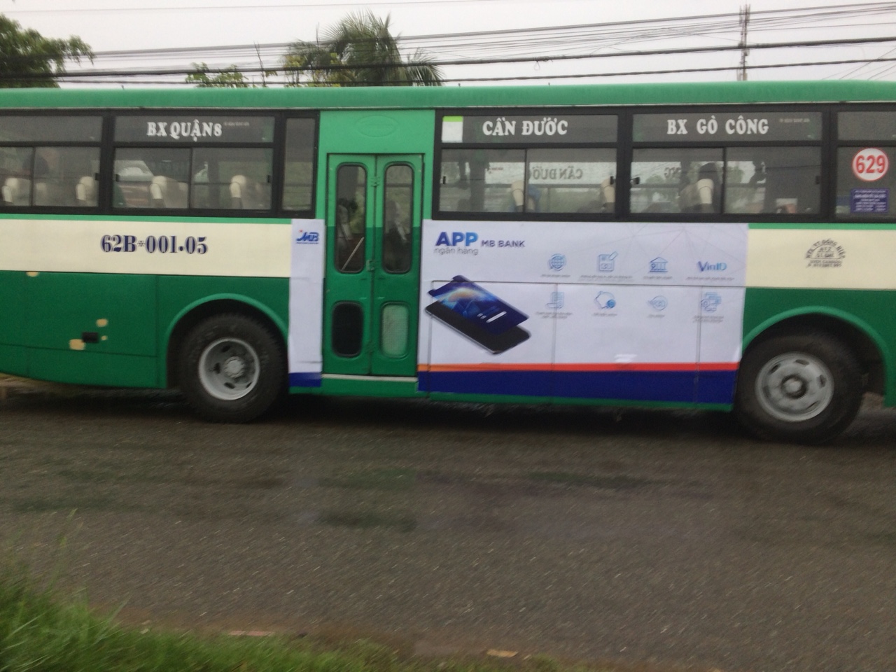 Quảng cáo xe bus tuyến 629 - Xe bus Hồ Chí Minh
