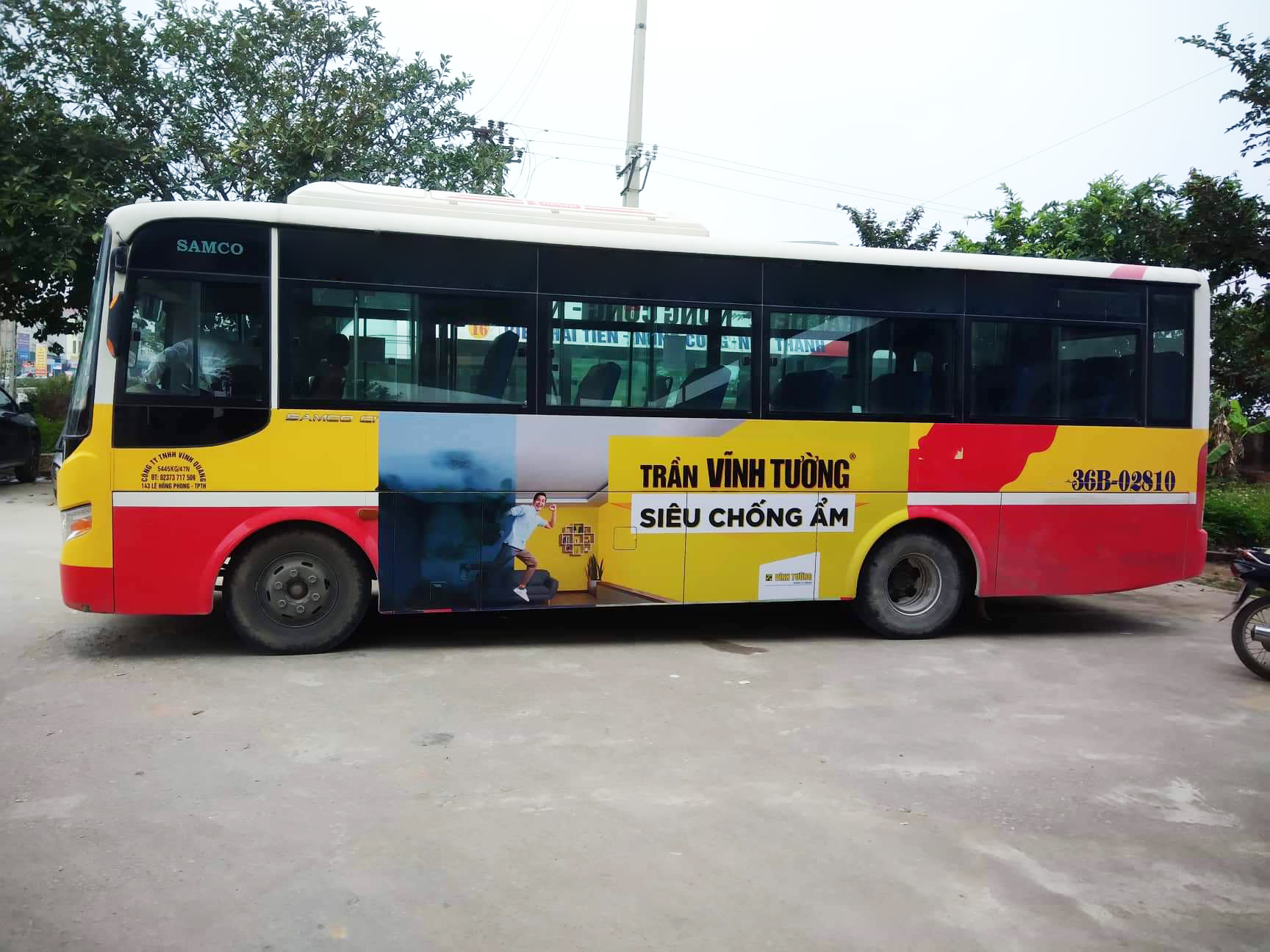 Quảng cáo xe bus tuyến 16 - Xe bus Thanh Hóa