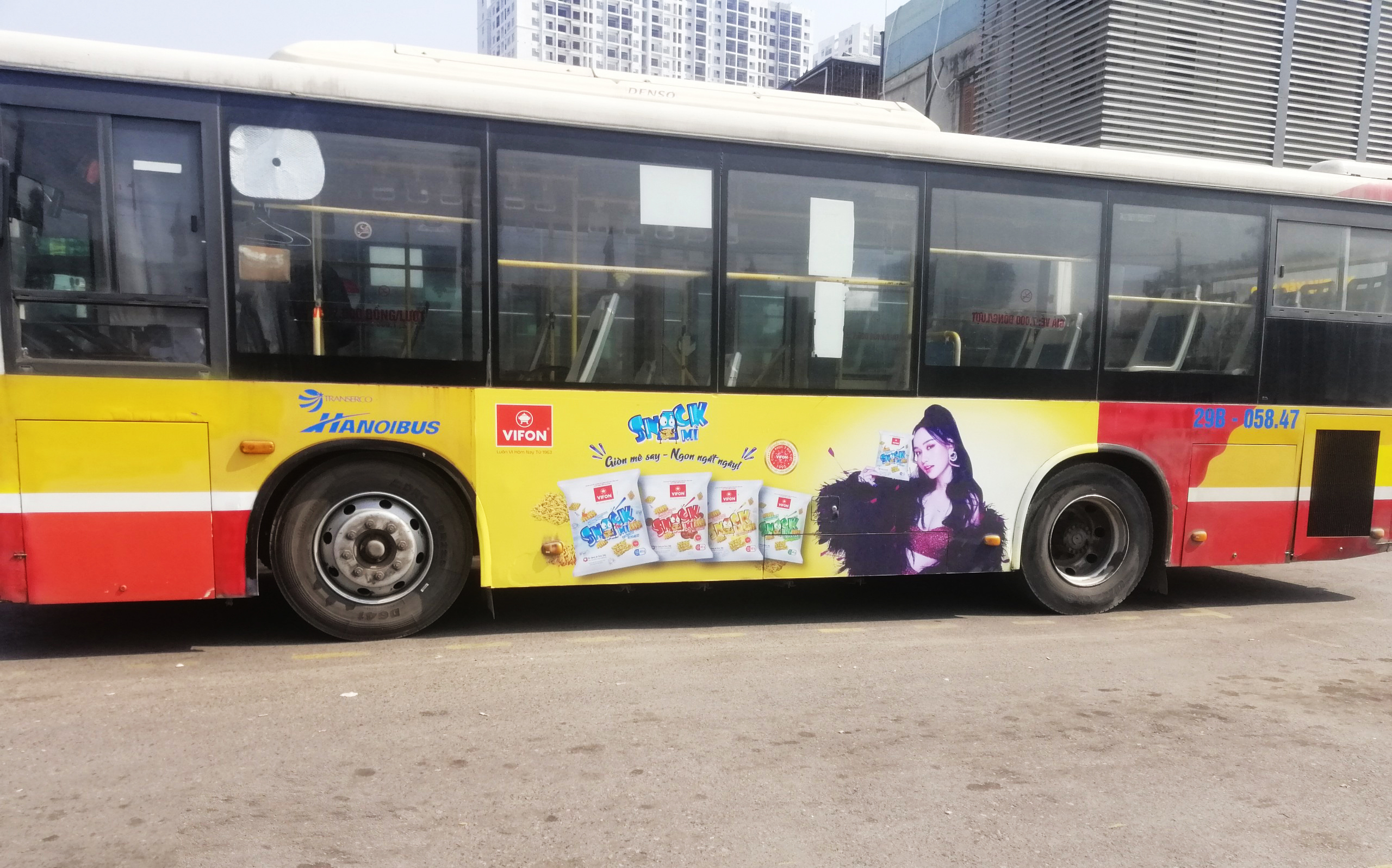 Quảng cáo xe bus tuyến 03B - Xe bus Hà Nội