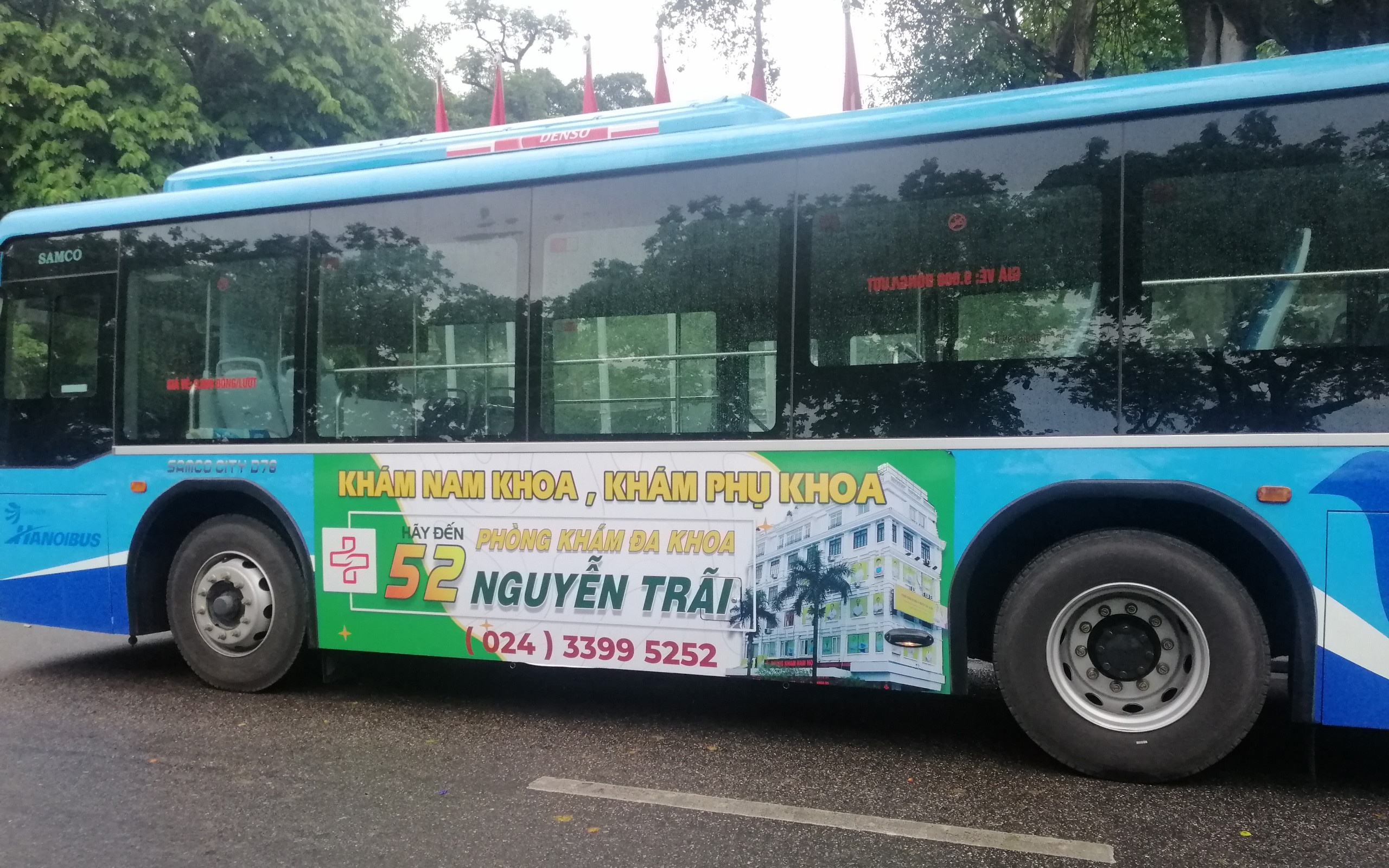 Quảng cáo xe bus tuyến 06A - Xe bus Hà Nội
