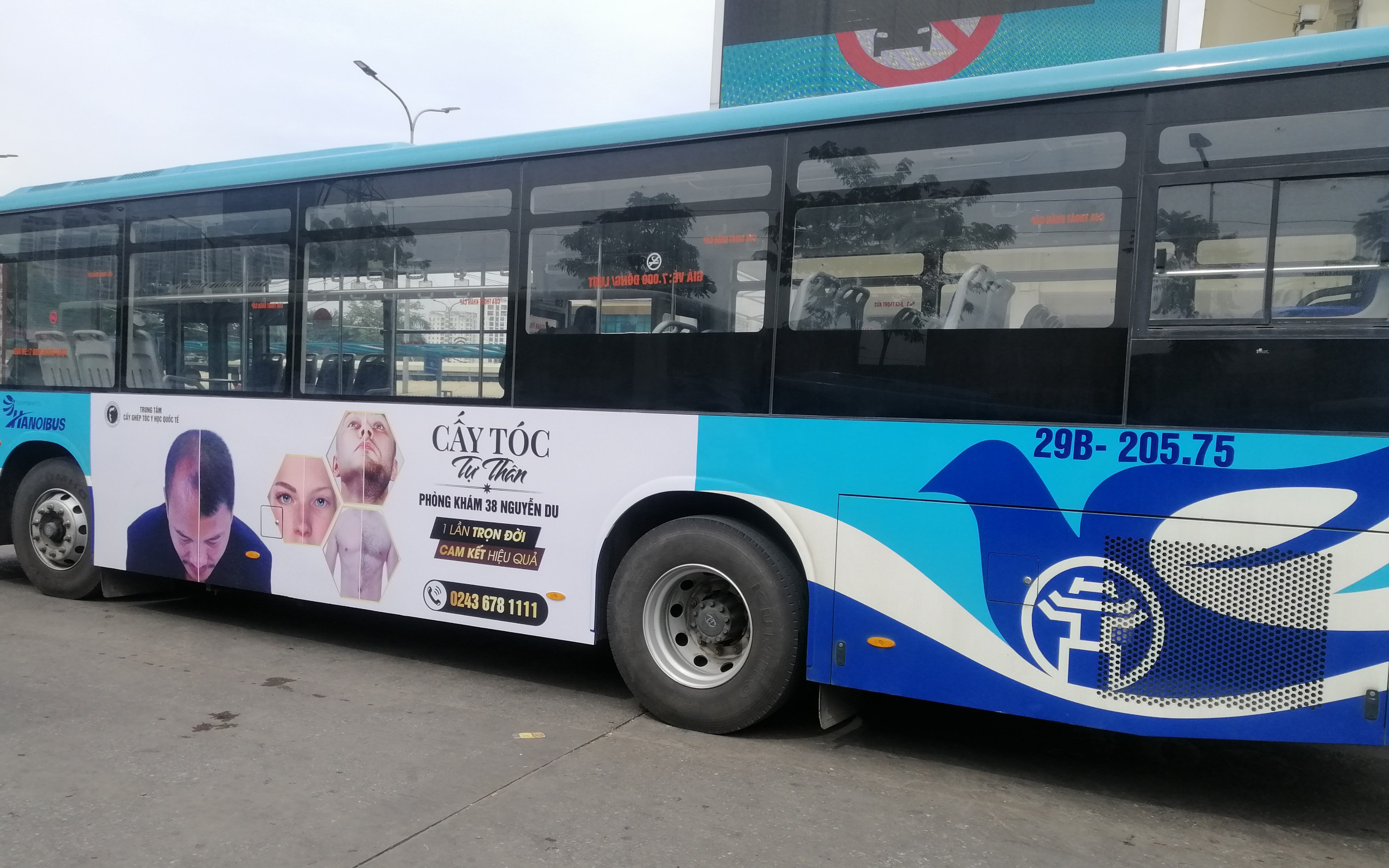 Quảng cáo xe bus tuyến 53 - Xe bus Hà Nội