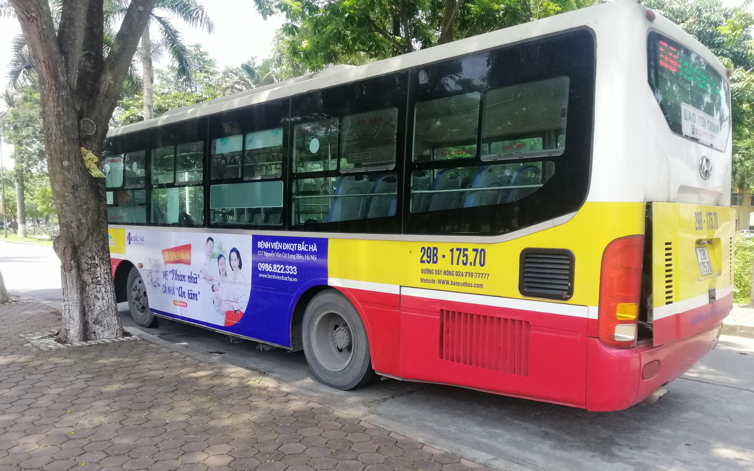 Quảng cáo xe bus tuyến 59 - Xe bus Hà Nội