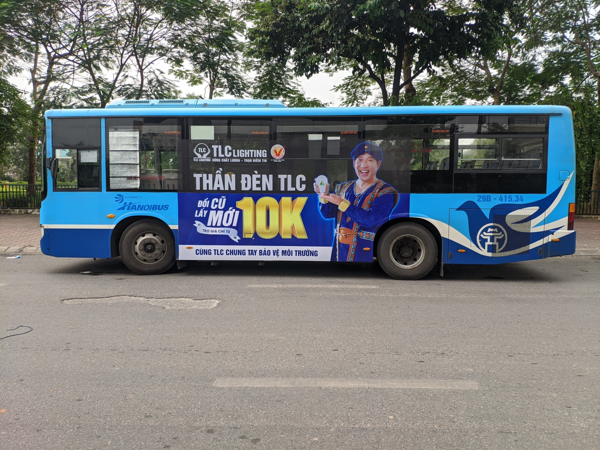 Quảng cáo xe bus tuyến 27 - Xe bus Hà Nội